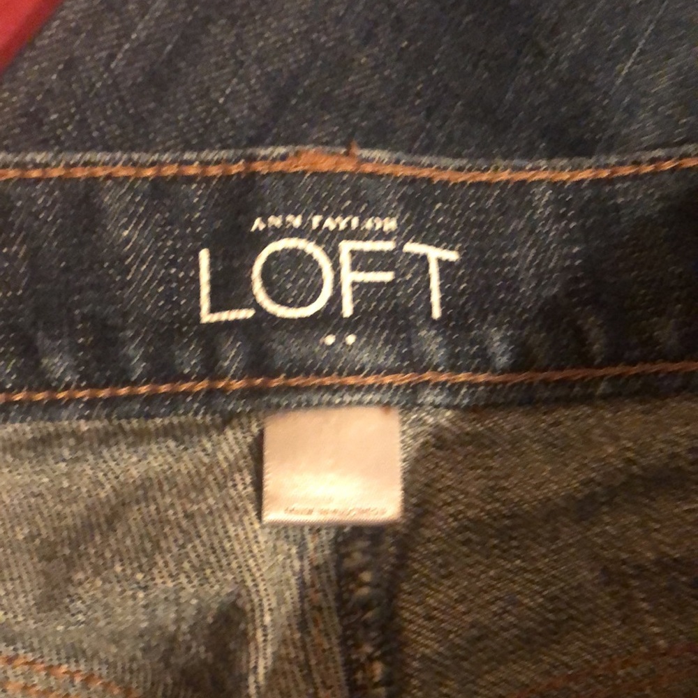 Ann Taylor Loft size 2P Boyfriend 100% Cotton Jeans - Picture 4 of 6